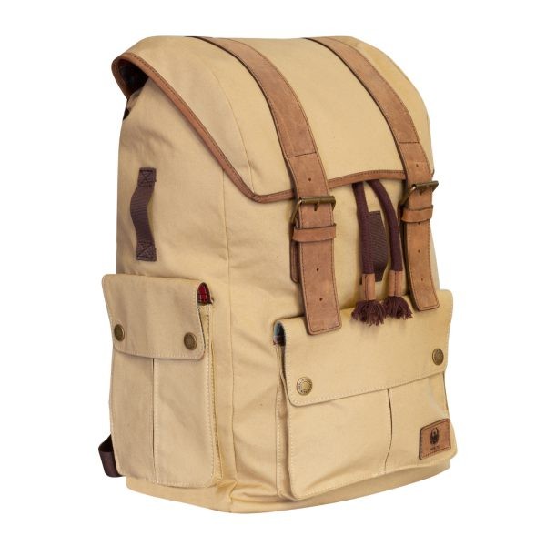 Merlin Merlin Ashby Classic Rucksack - Tan